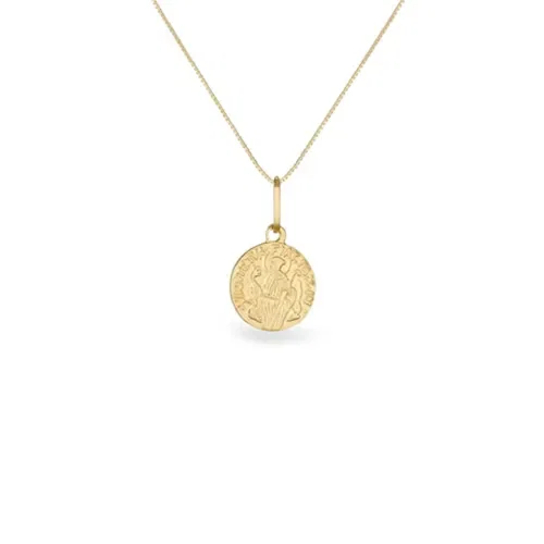 Pingente Medalha São Bento em Ouro Amarelo 18k, 15mm — imagem 1