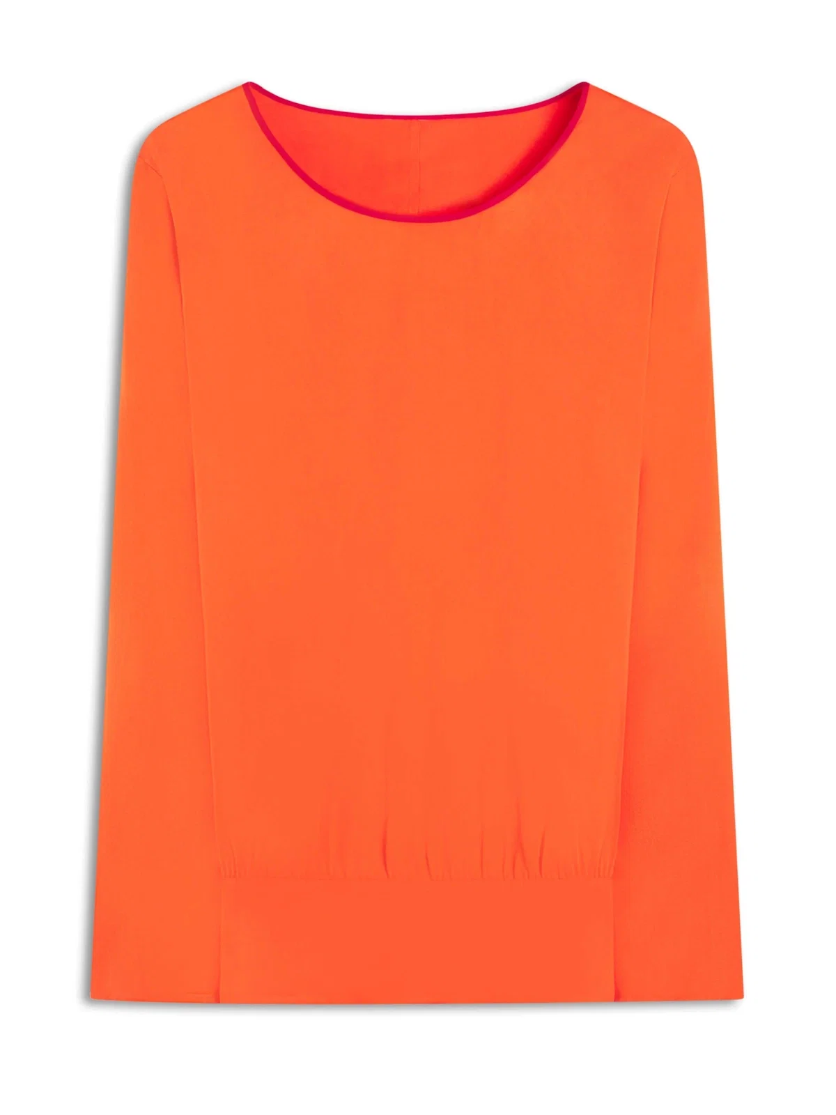 Blusa Bicolor Orange