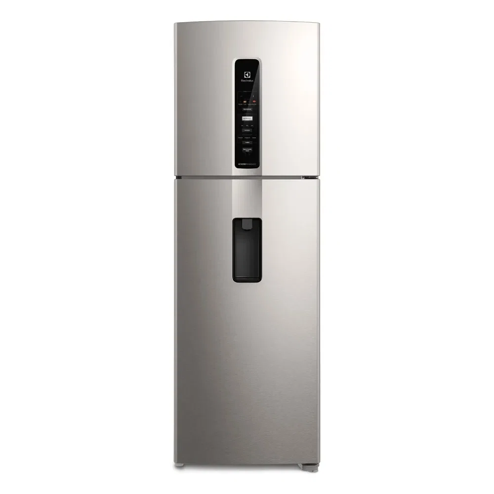 Geladeira Electrolux Frost Free Inverter 409L Água na Porta AutoSense cor Inox Look (IW45S) — imagem 1