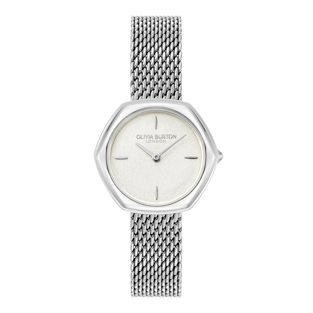 Relógio Olivia Burton Charing Feminino em Aço Prateado 24000286