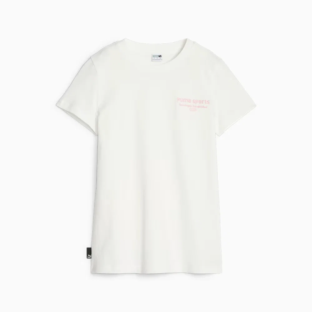 Camiseta Graphic Puma TEAM Feminina — imagem 1