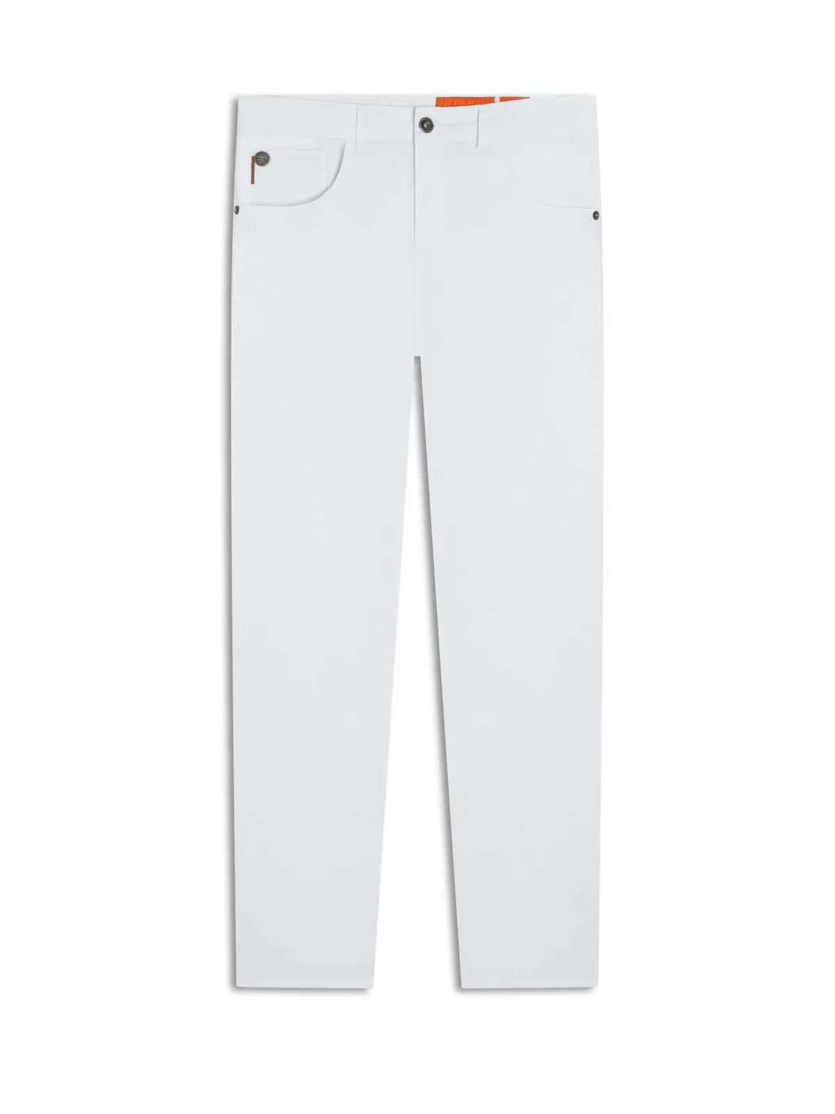 Calça Color Twill Power Slim Branco