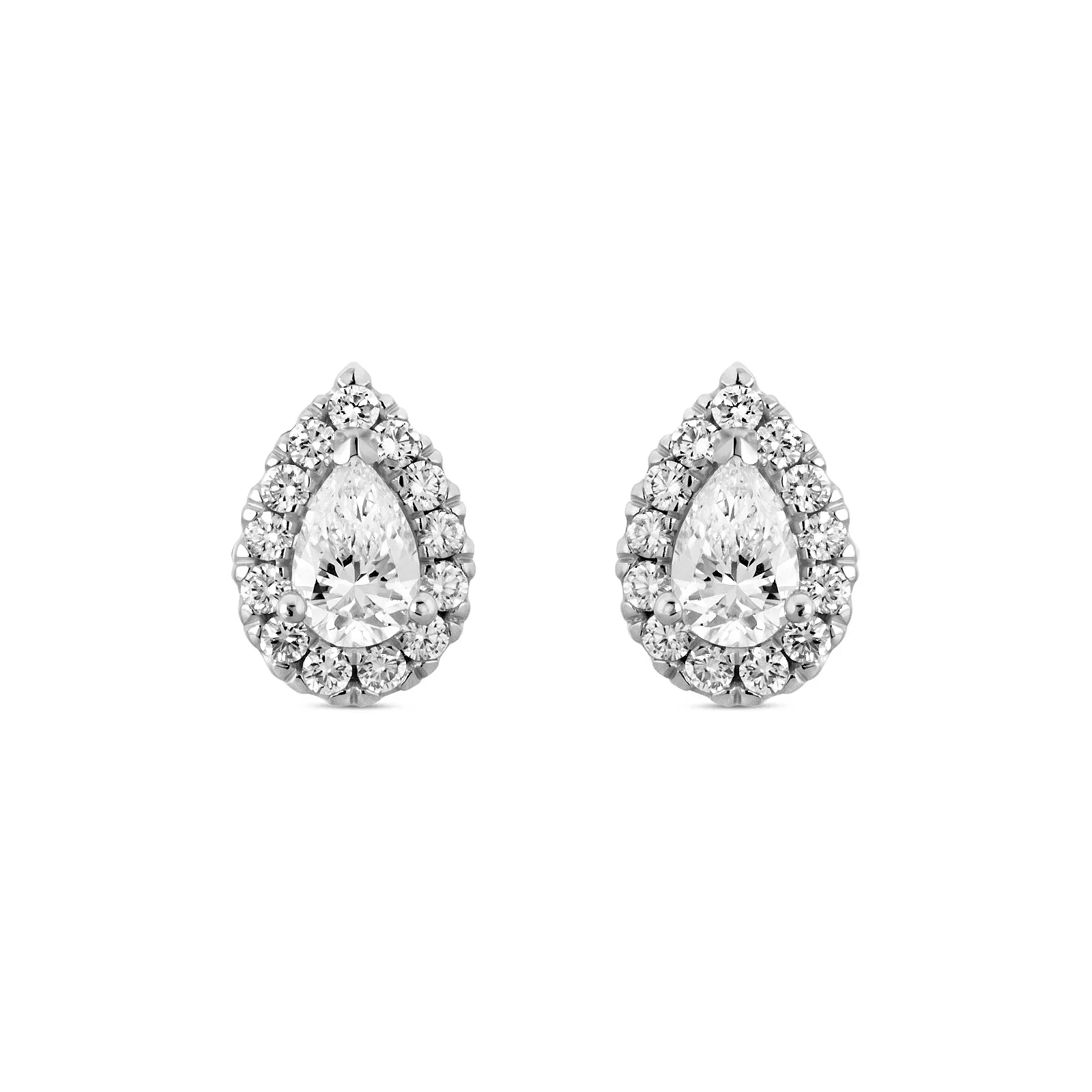 Brinco Solitário Cielo em Ouro Branco 18K com 1,52ct de Diamante de Laboratório