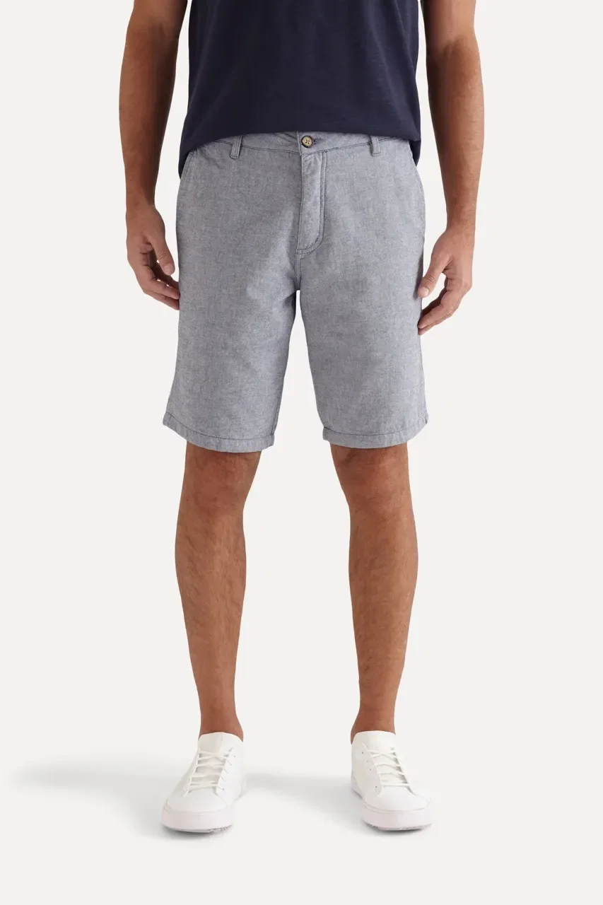 Bermuda Ft Forro Meia Malha Oxford