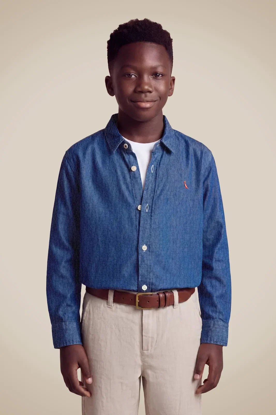 Camisa RESERVA MINI Oxford Denim — imagem 1