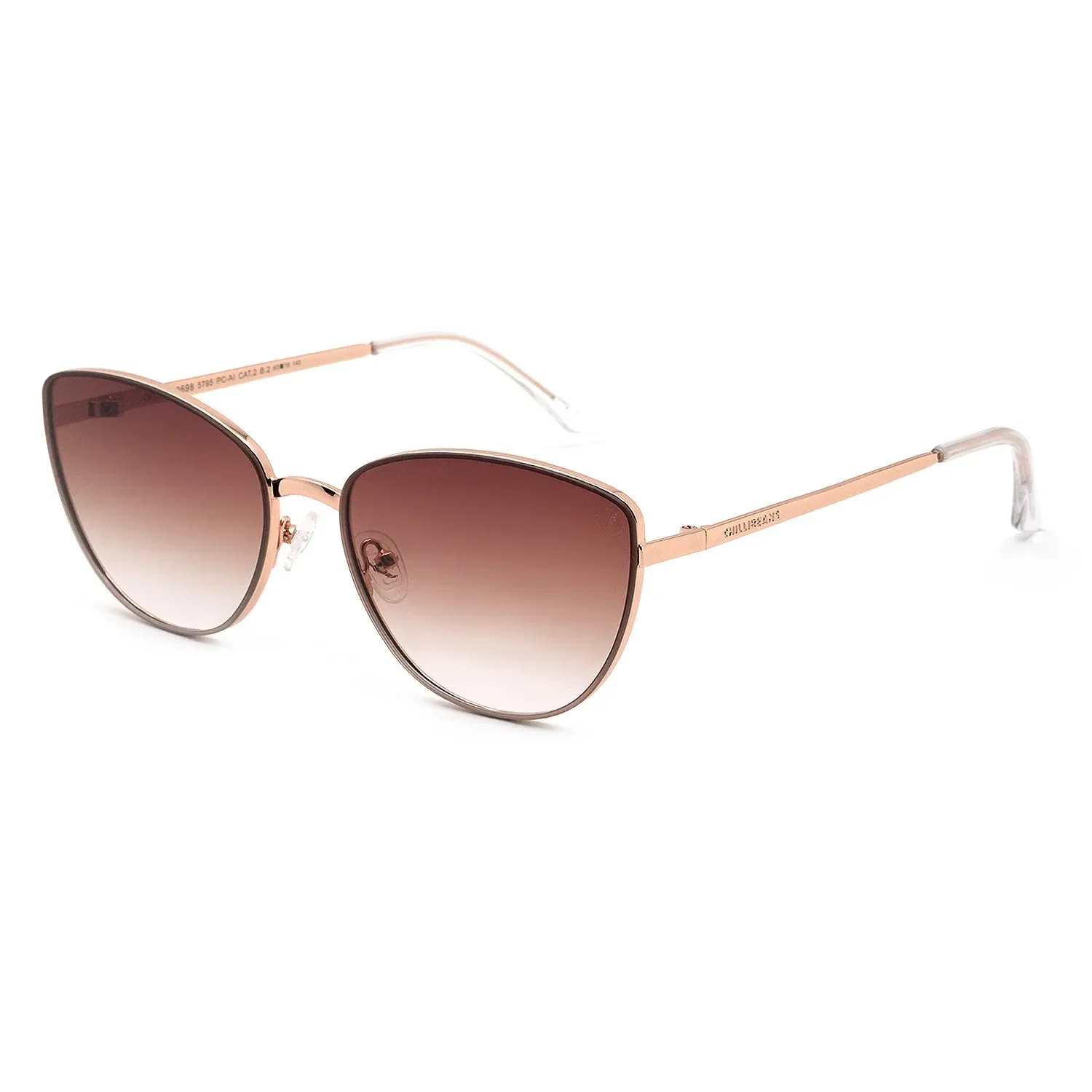 Óculos de Sol Feminino Chilli Beans Cat Degradê Marrom — imagem 1