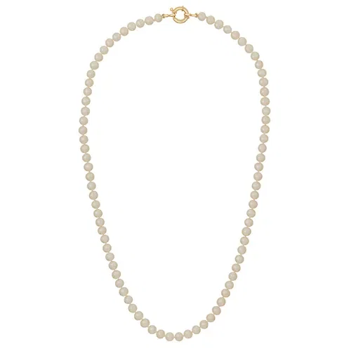 Colar de Pérolas com Ouro Amarelo 18k, 5-5.5mm