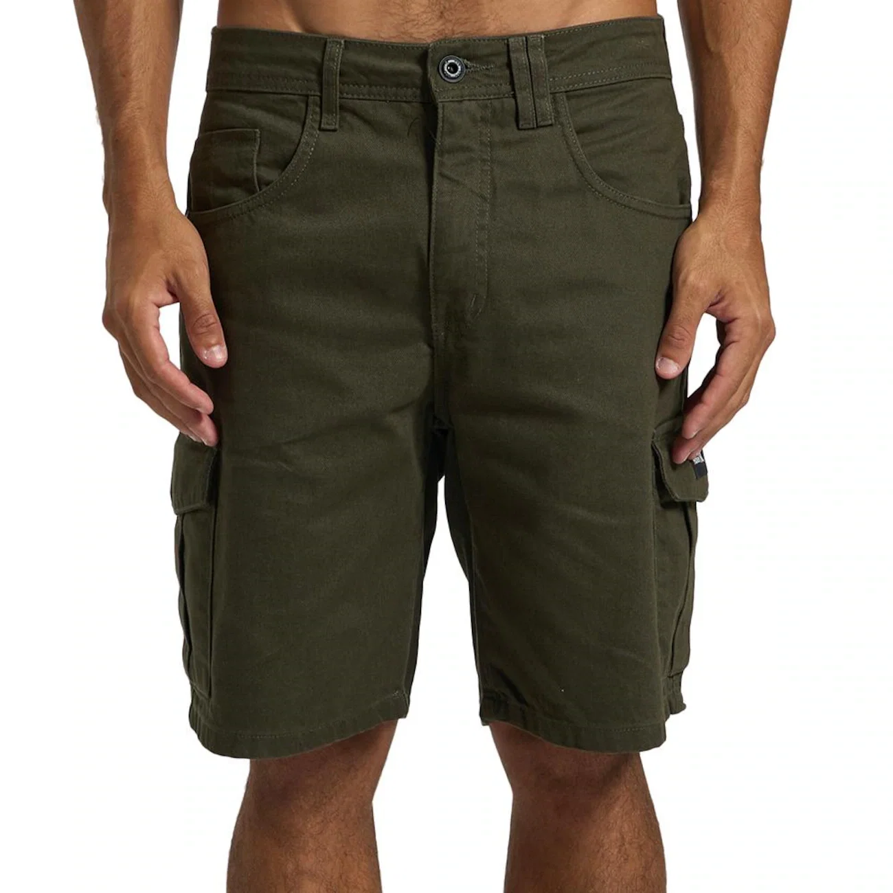Bermuda Hurley Sarja Cargo SM26 Masculina Militar — imagem 1