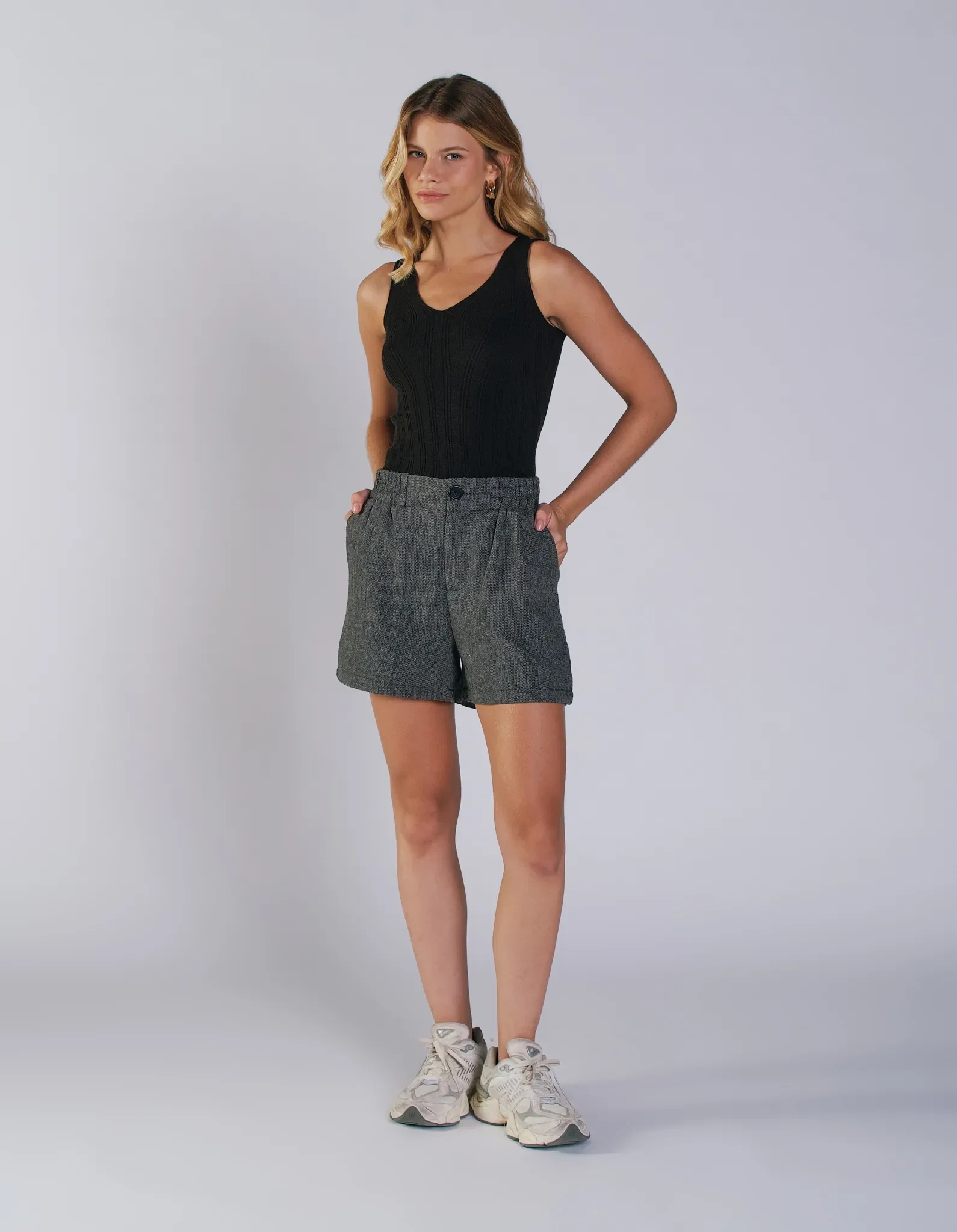 Short Alfaiataria La - Preto — imagem 1