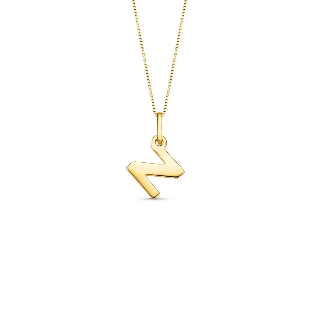Pingente Letra Z em Ouro Amarelo 18k, 10.5mm — imagem 1