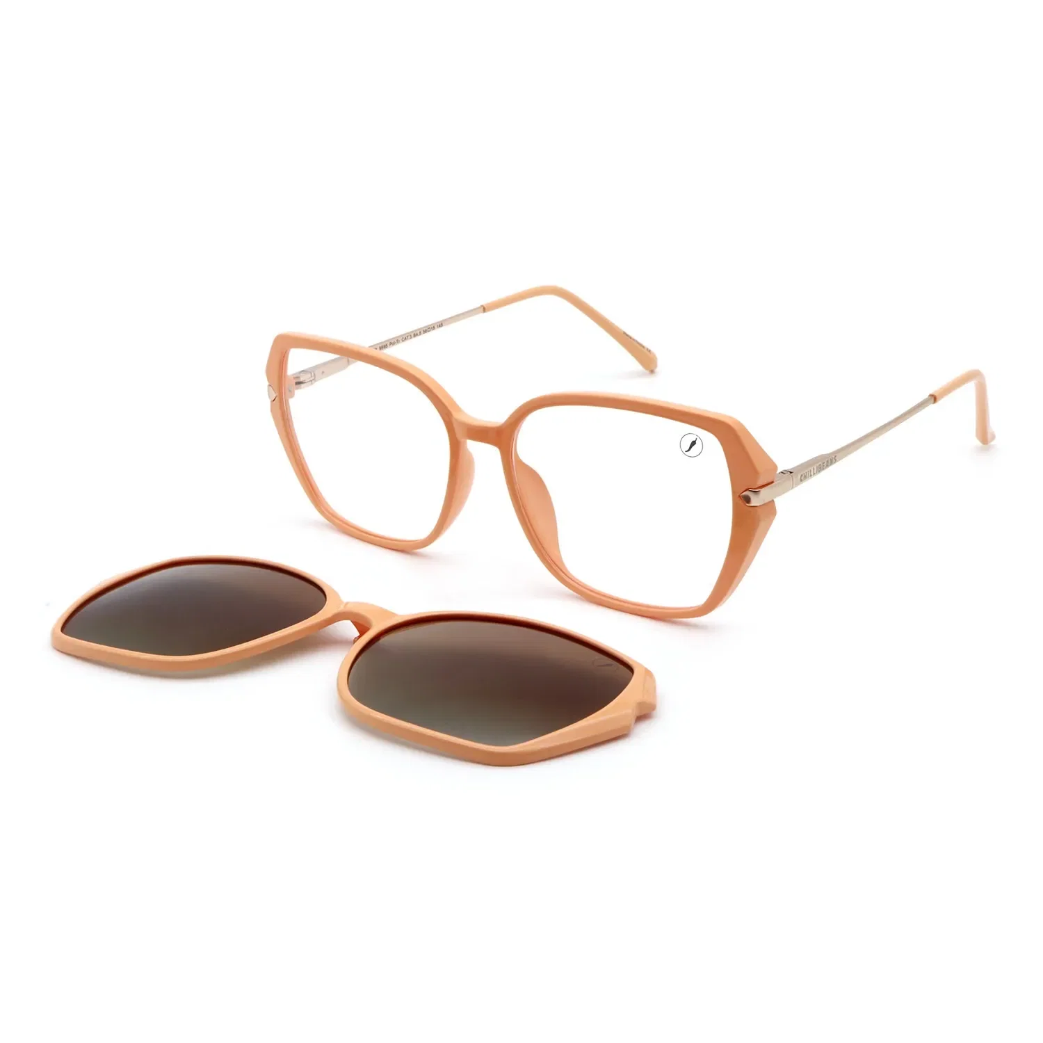 Armação Para Óculos de Grau Feminino Chilli Beans Multi Polarizado Rosé