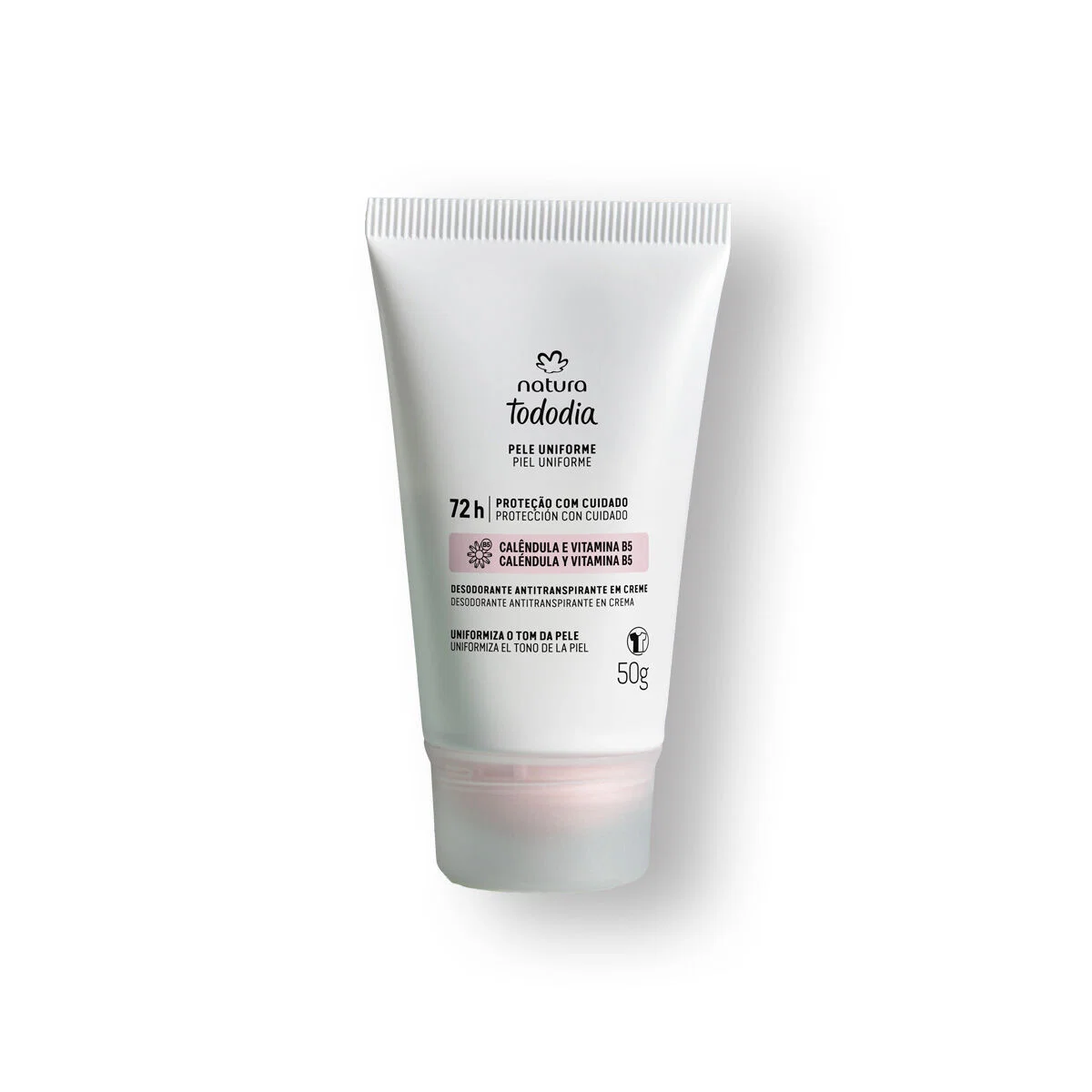 Desodorante Antitranspirante em Creme Pele Uniforme Tododia 50 g — imagem 1