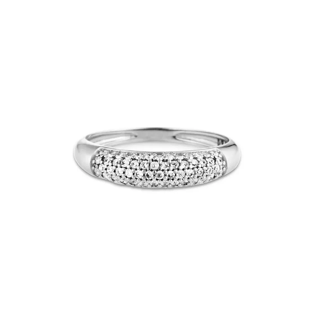 Anel Lumiere em Ouro Branco 18k com Diamantes — imagem 1