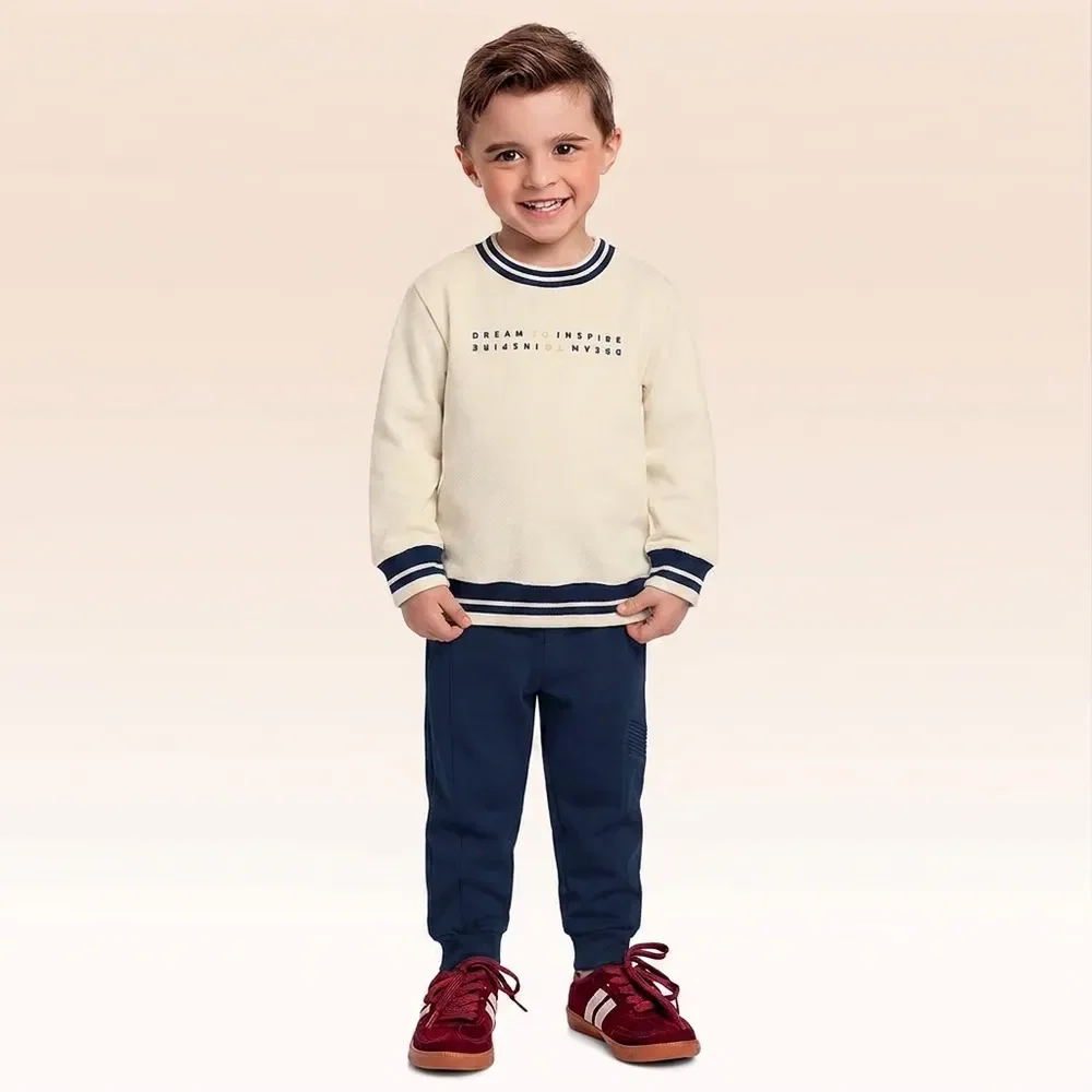 Conjunto blusão e calça moletom — imagem 1