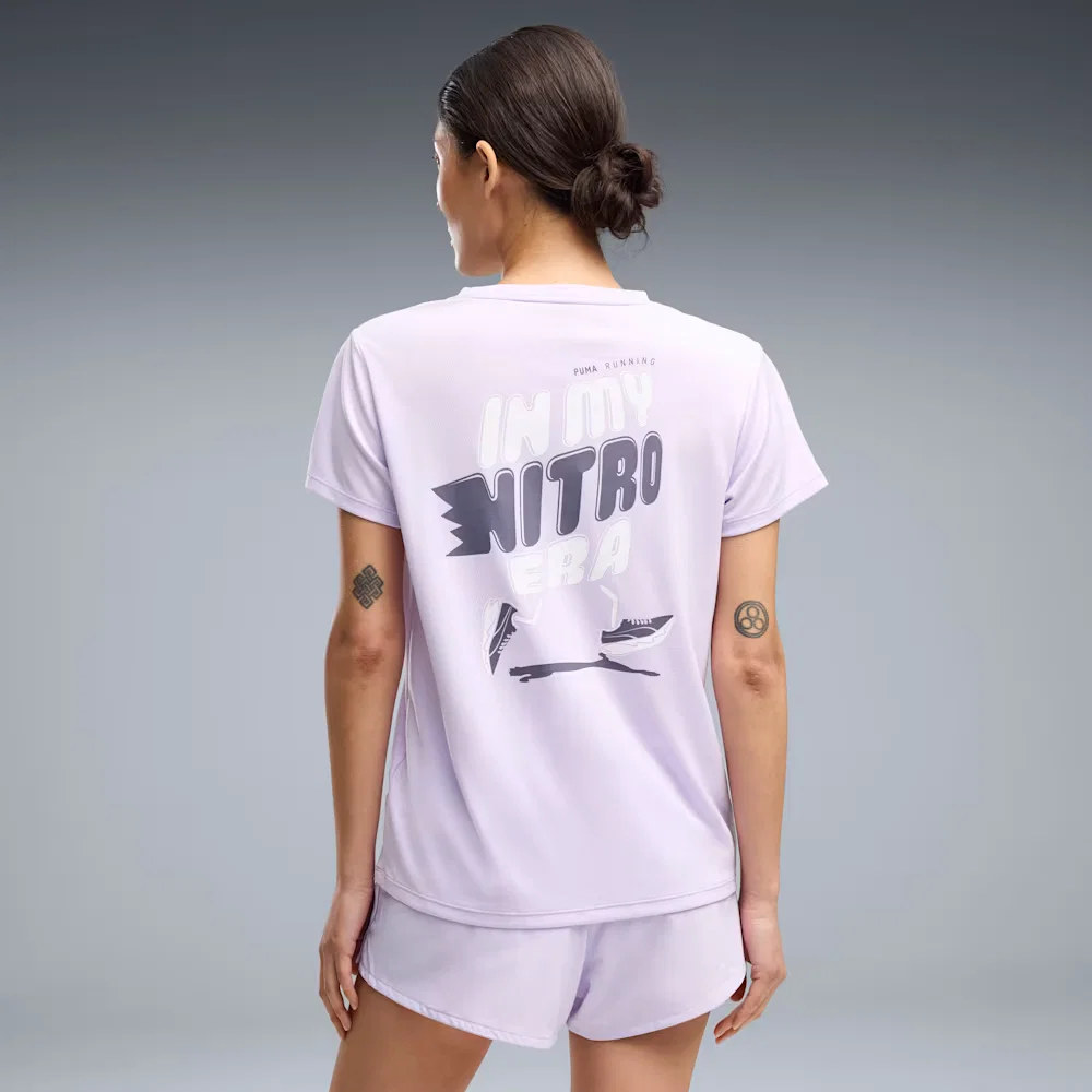 Camiseta Run NITRO™ Graphic Tee Feminina — imagem 1