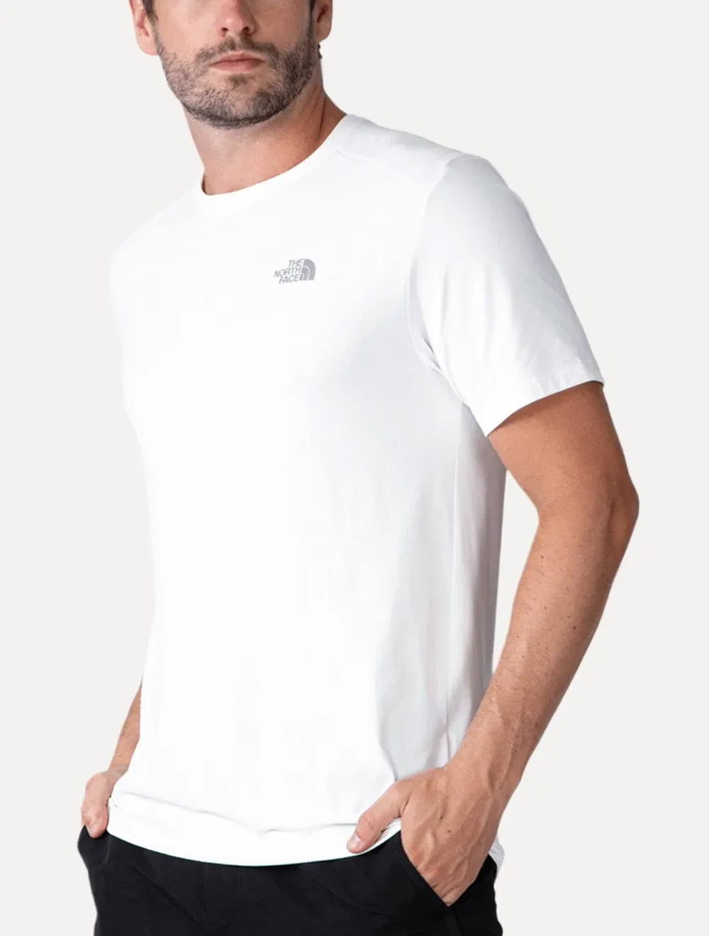 Camiseta The North Face Masculina Crewneck Hyper Branca