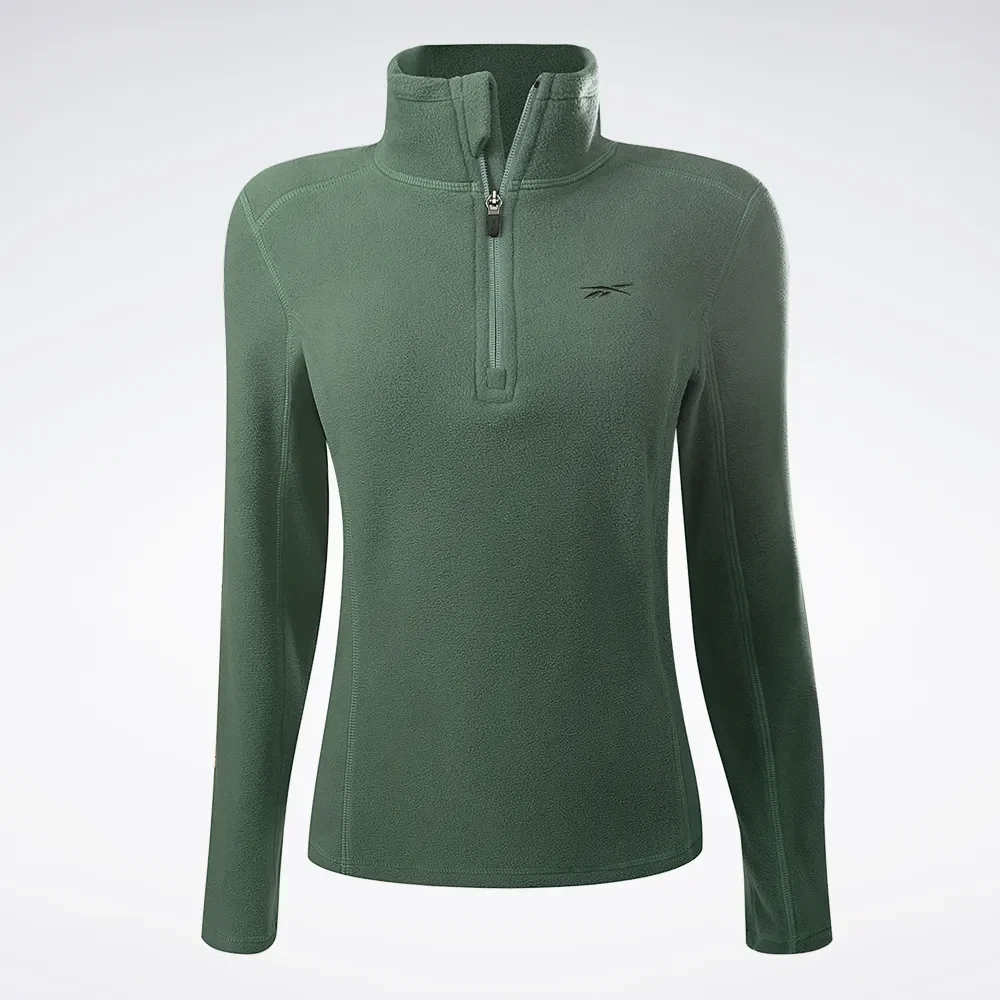 Blusa Reebok Athletc 1/2 Zip Feminina