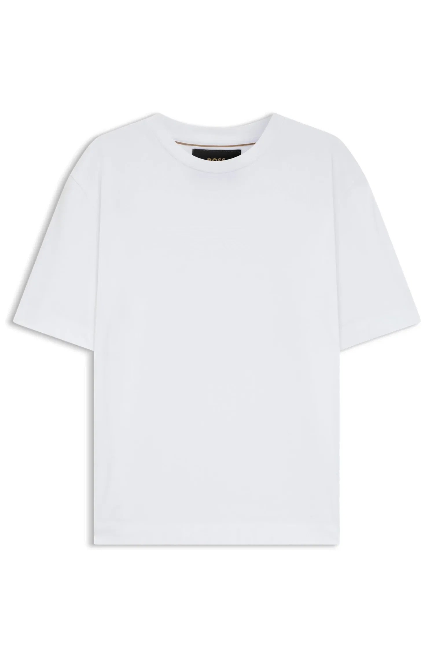 Camiseta BOSS X Aston Martin Com Logo Em Relevo