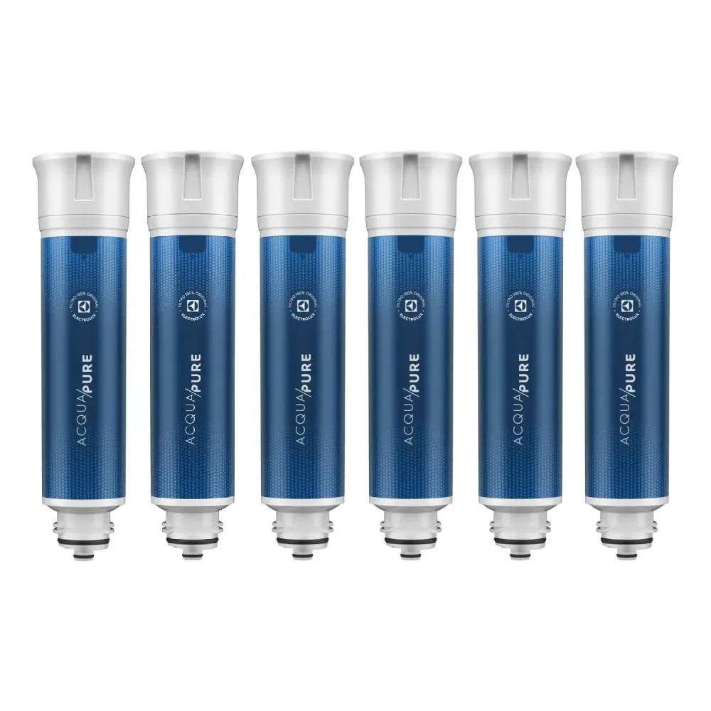 Kit 6 Filtros / Refis Original de Água Acqua Pure para Purificador Electrolux PC01B, PC01X, PE15B, PE15X e PE15P