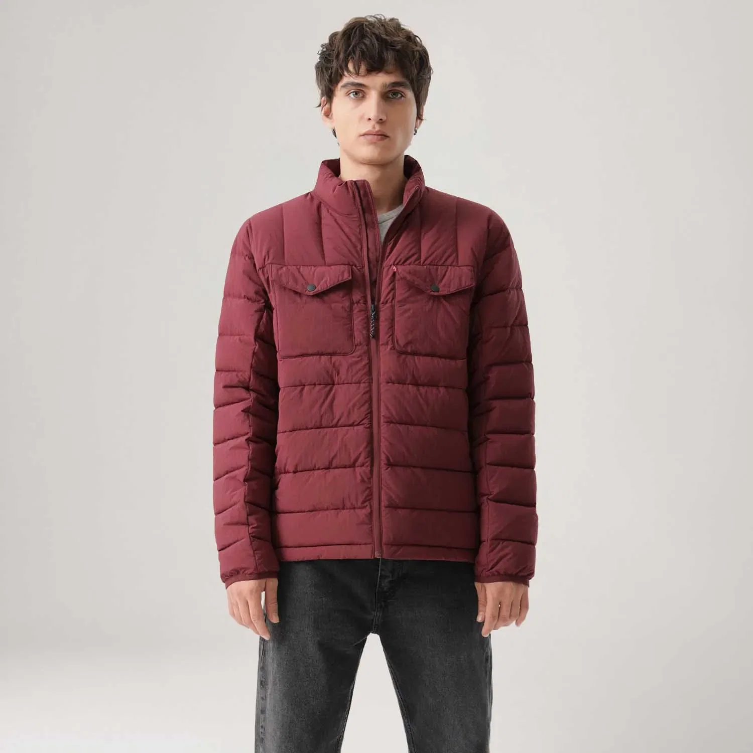 Casaco Levi's® Giii Packble Puffer Vermelha