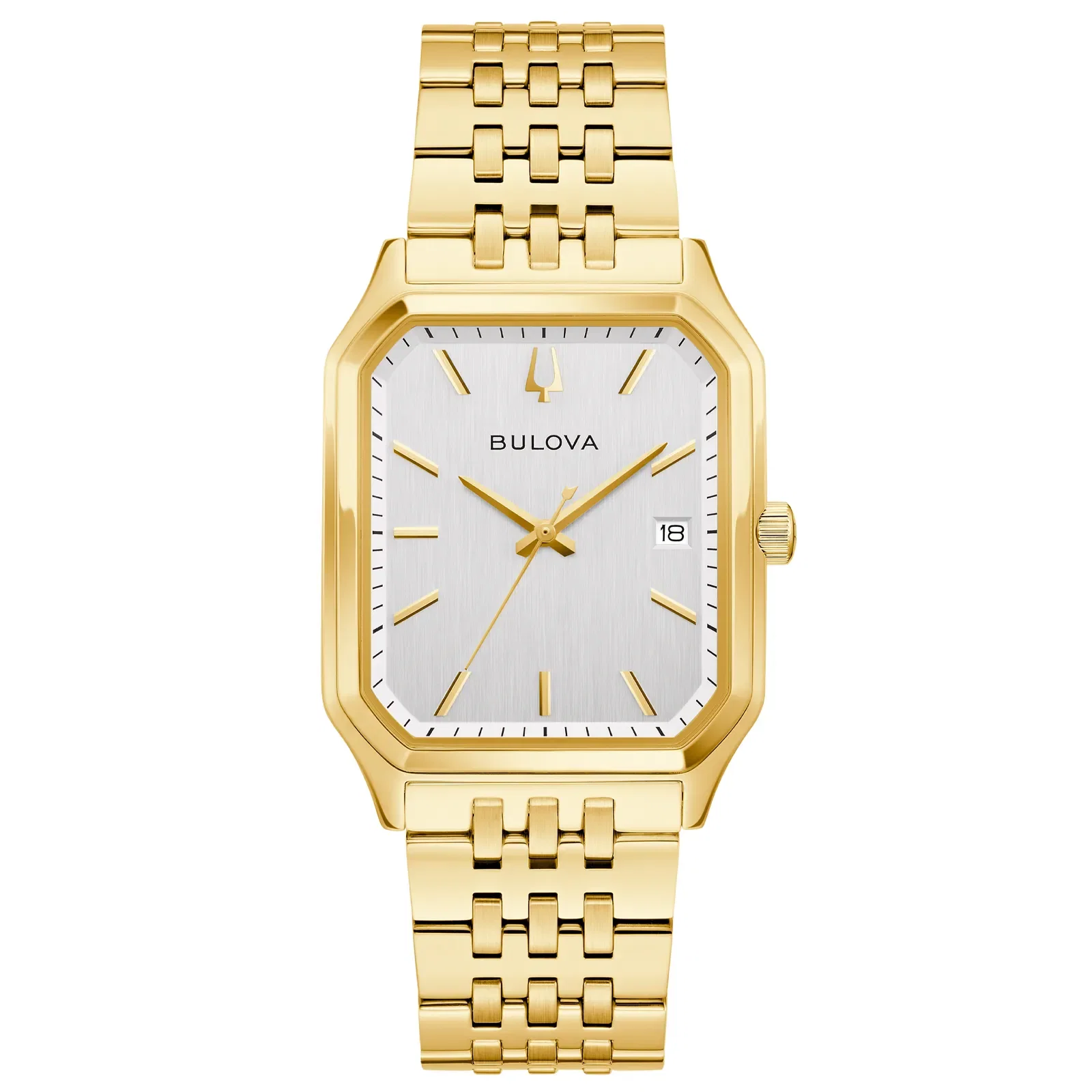 Relógio Bulova Tony Bennett Masculino em Aço Dourado 97P172N