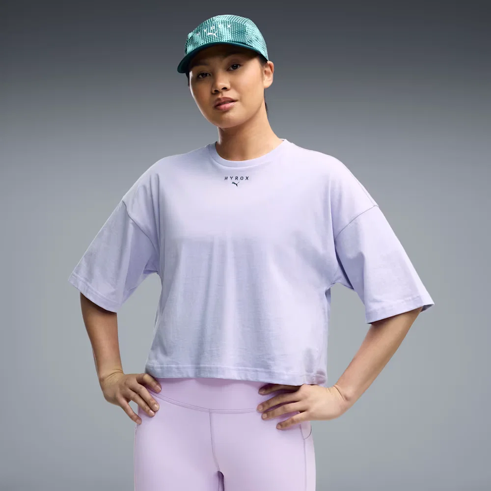 Camiseta Cropped Puma x HYROX Feminina