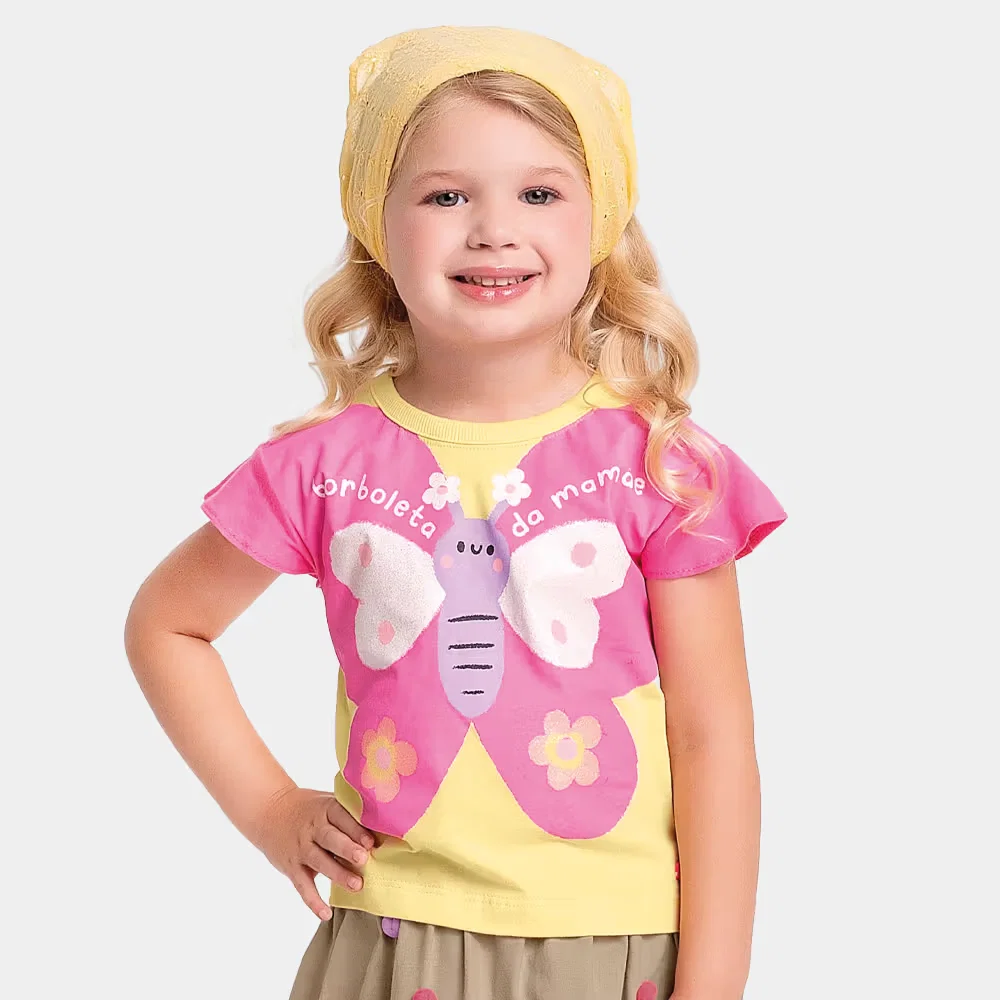 Blusa de borboleta