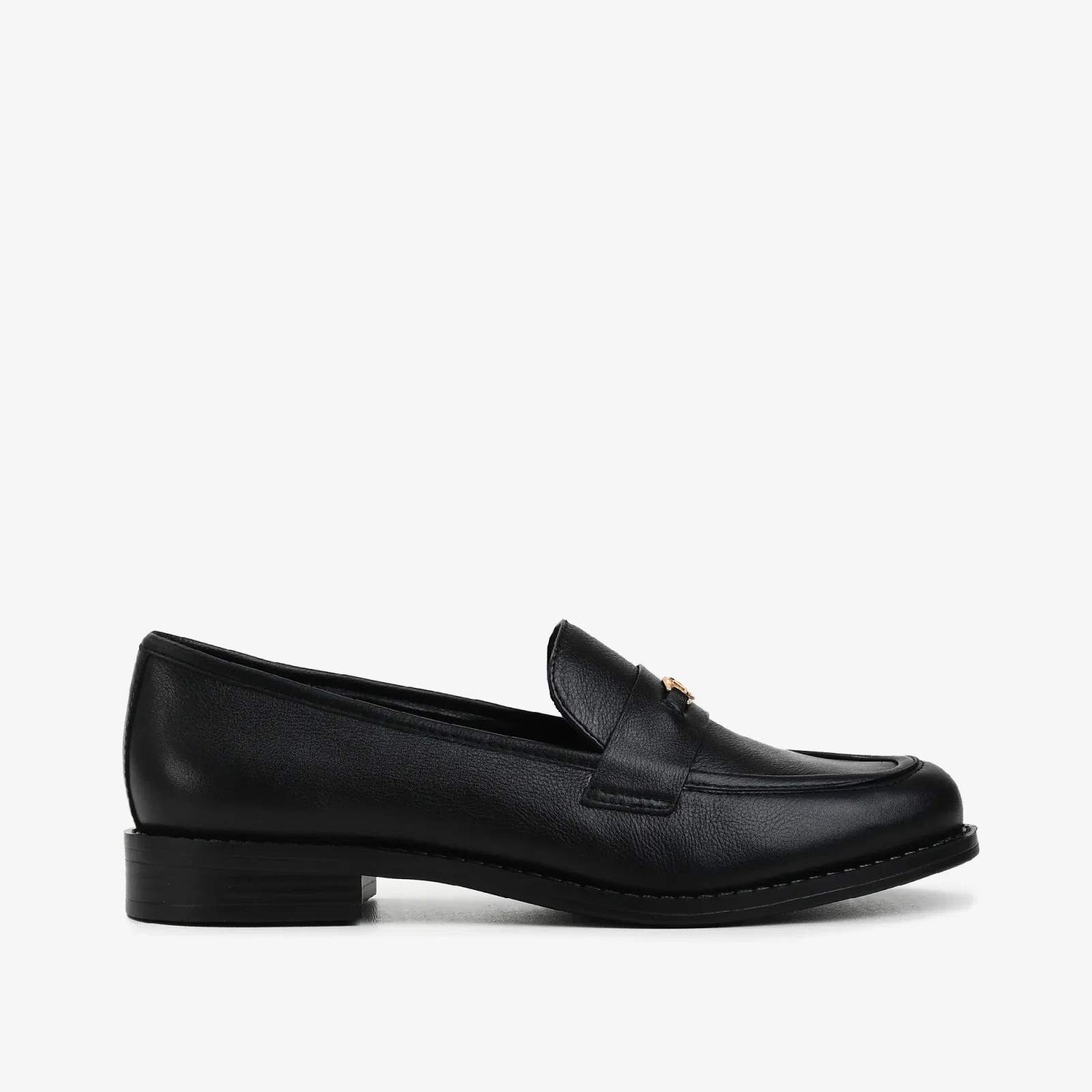 Loafer Preto Couro