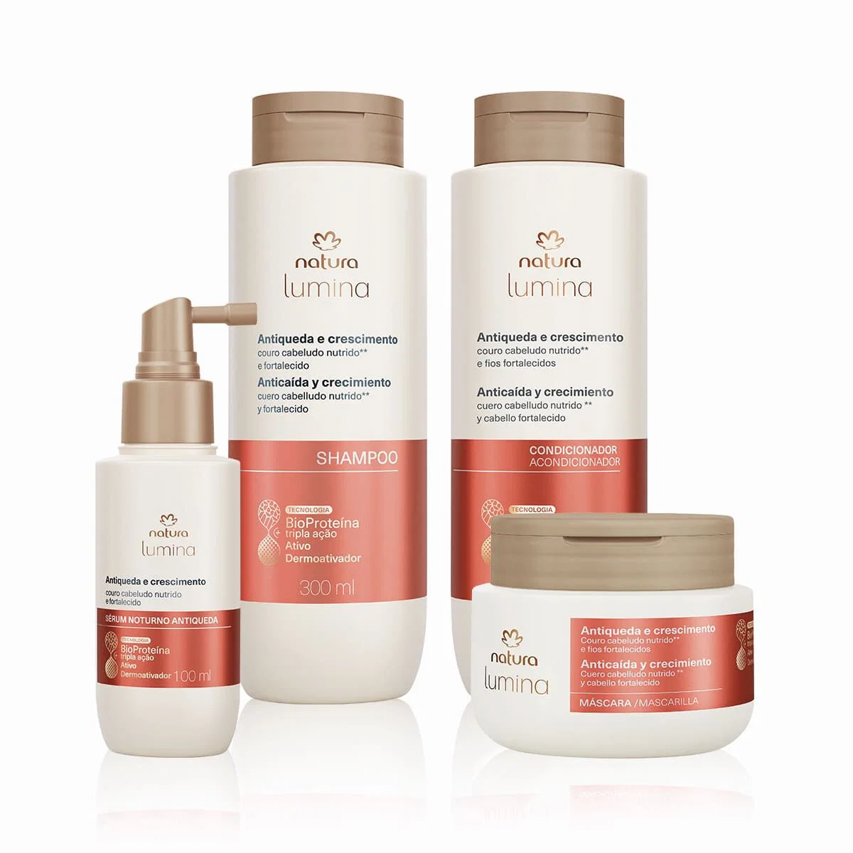 Kit Lumina Antiqueda e Crescimento (4 produtos) — imagem 1