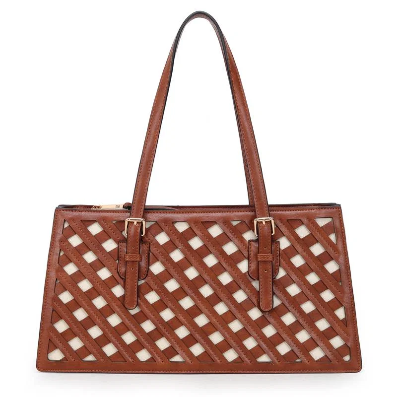 Bolsa Satchel Media Com Recortes