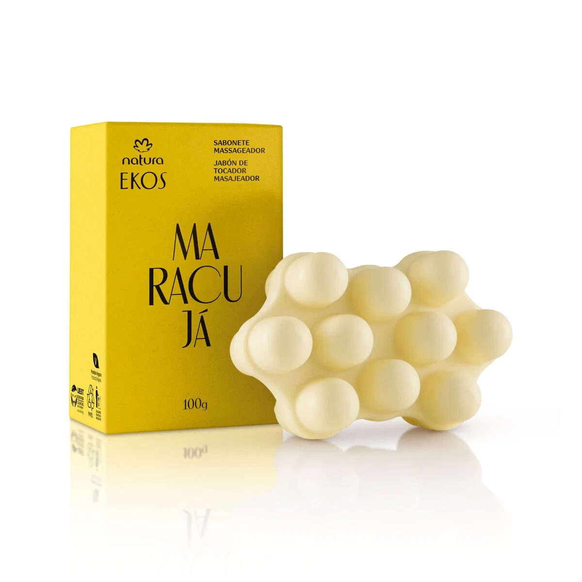 Sabonete em Barra Massageador Ekos Maracujá 100 g