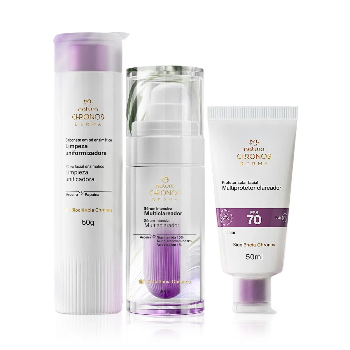 Rotina Multiclareadora de Manchas Chronos Derma