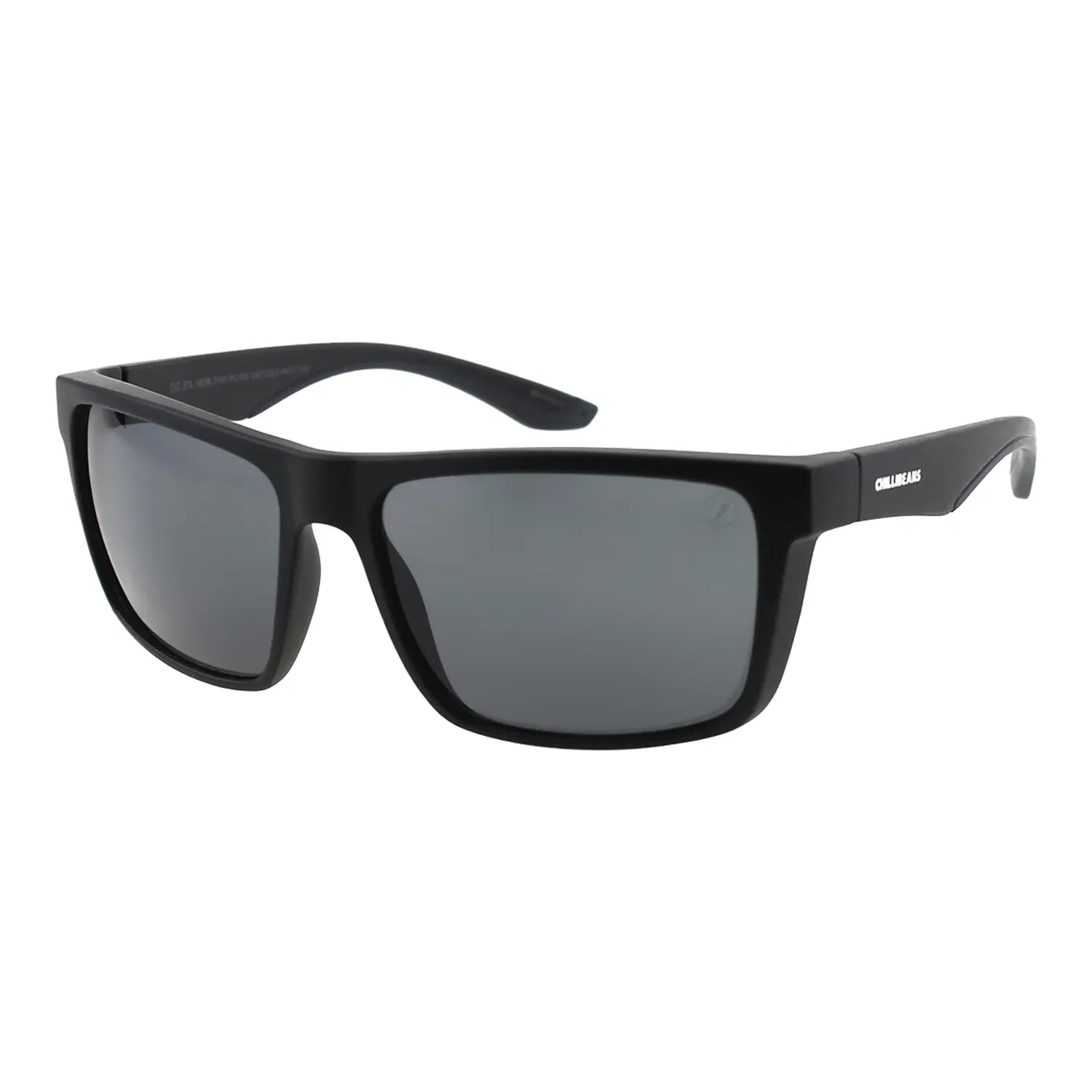 Óculos de Sol Masculino Chilli Beans Policarbonato Quadrado Preto — imagem 1