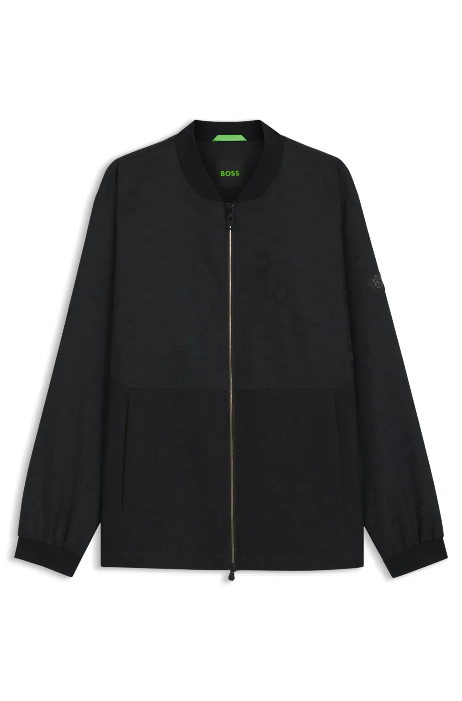 Casaco De Estilo Bomber Com Monograma Double B