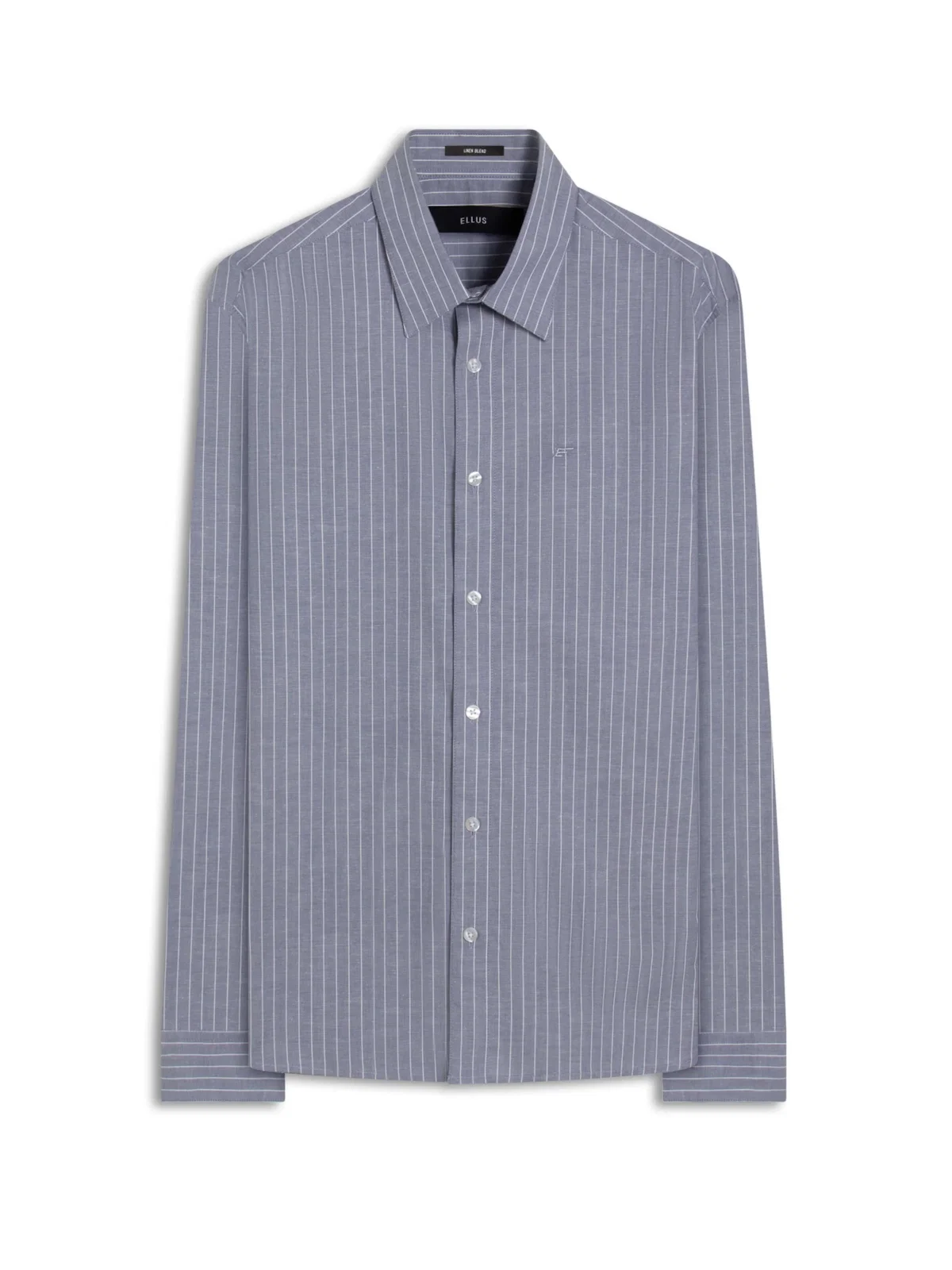 Camisa Tricoline Madison Irish Azul Seco — imagem 1