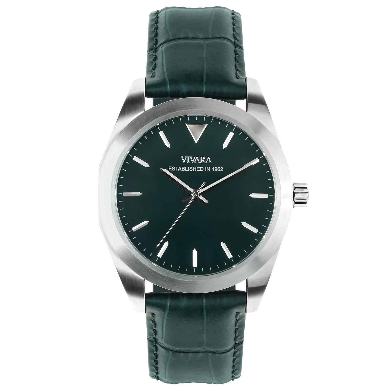 Relógio Vivara Heritage The One Automático Masculino Couro Verde