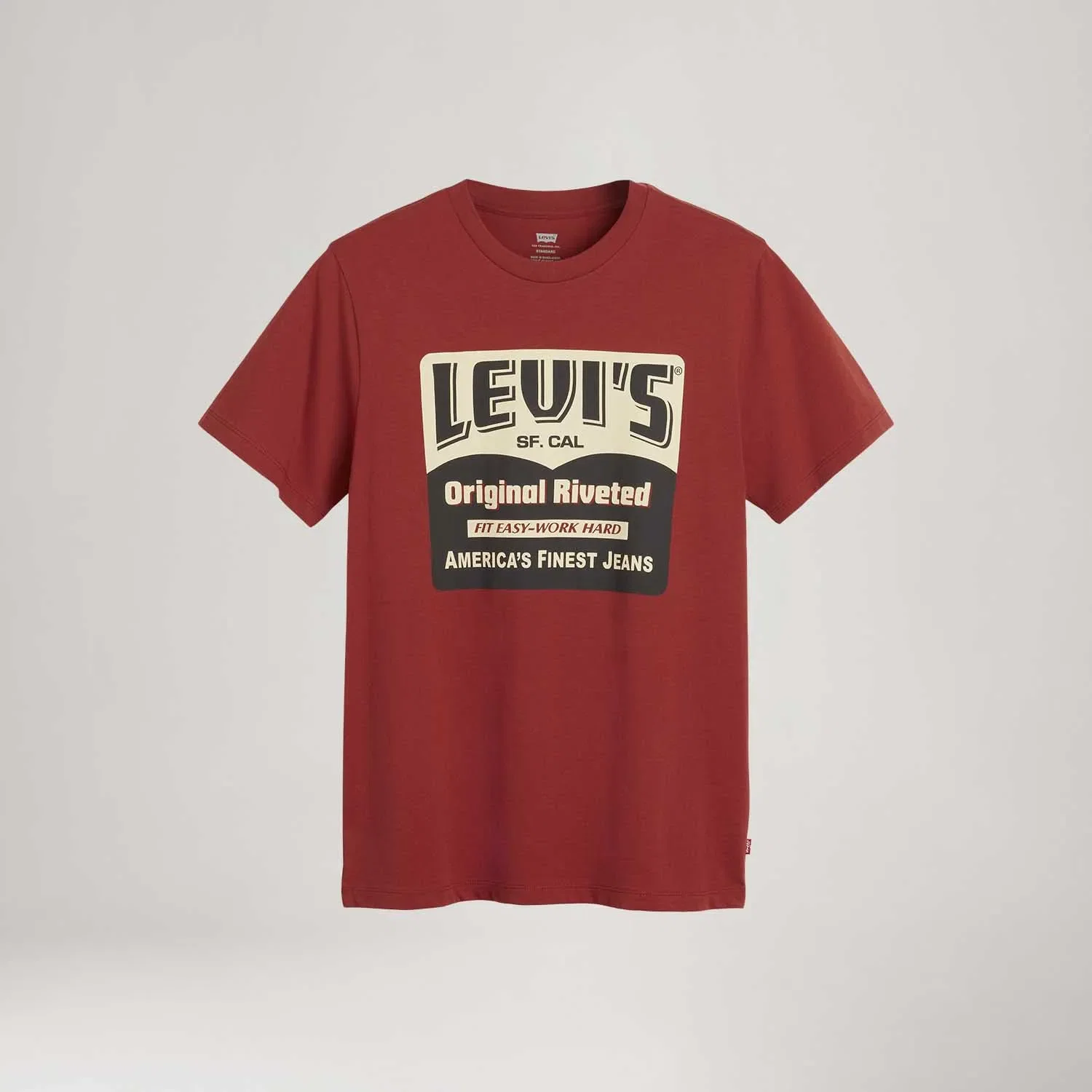 Camiseta Levi's® Graphic Crewneck Vermelha