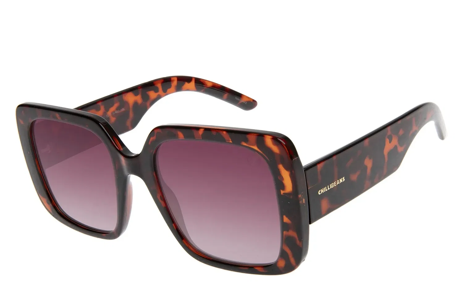 Óculos de Sol Feminino Chilli Beans Quadrado 70's Tartaruga