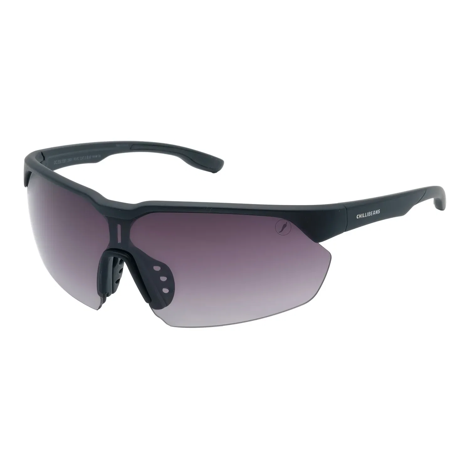 Óculos de Sol Masculino Chilli Beans Flutuante Degradê Preto — imagem 1