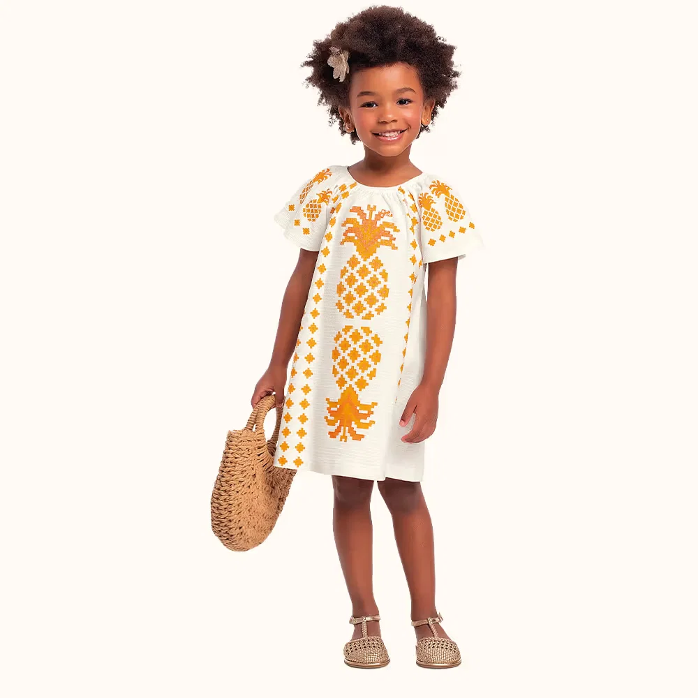 Vestido em malha florence bordado com lantejoula