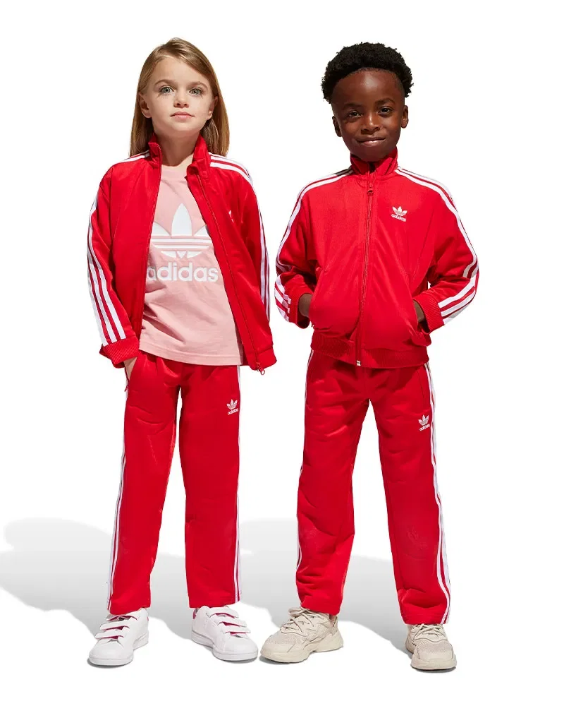 Conjunto Adidas Firebird Manga Longa Infantil — imagem 1