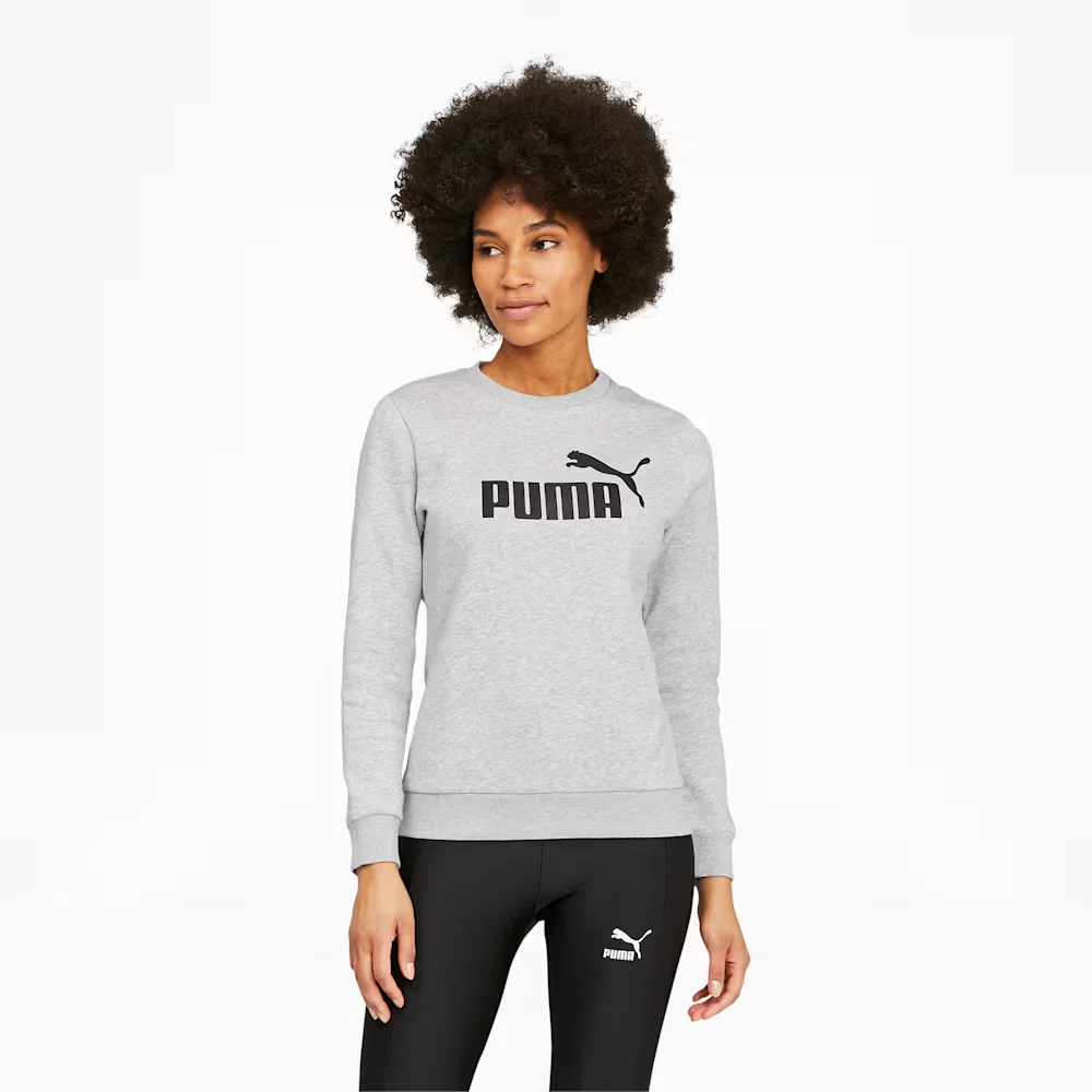 Moletom Essentials Logo Crew Neck Fleece Feminino — imagem 1