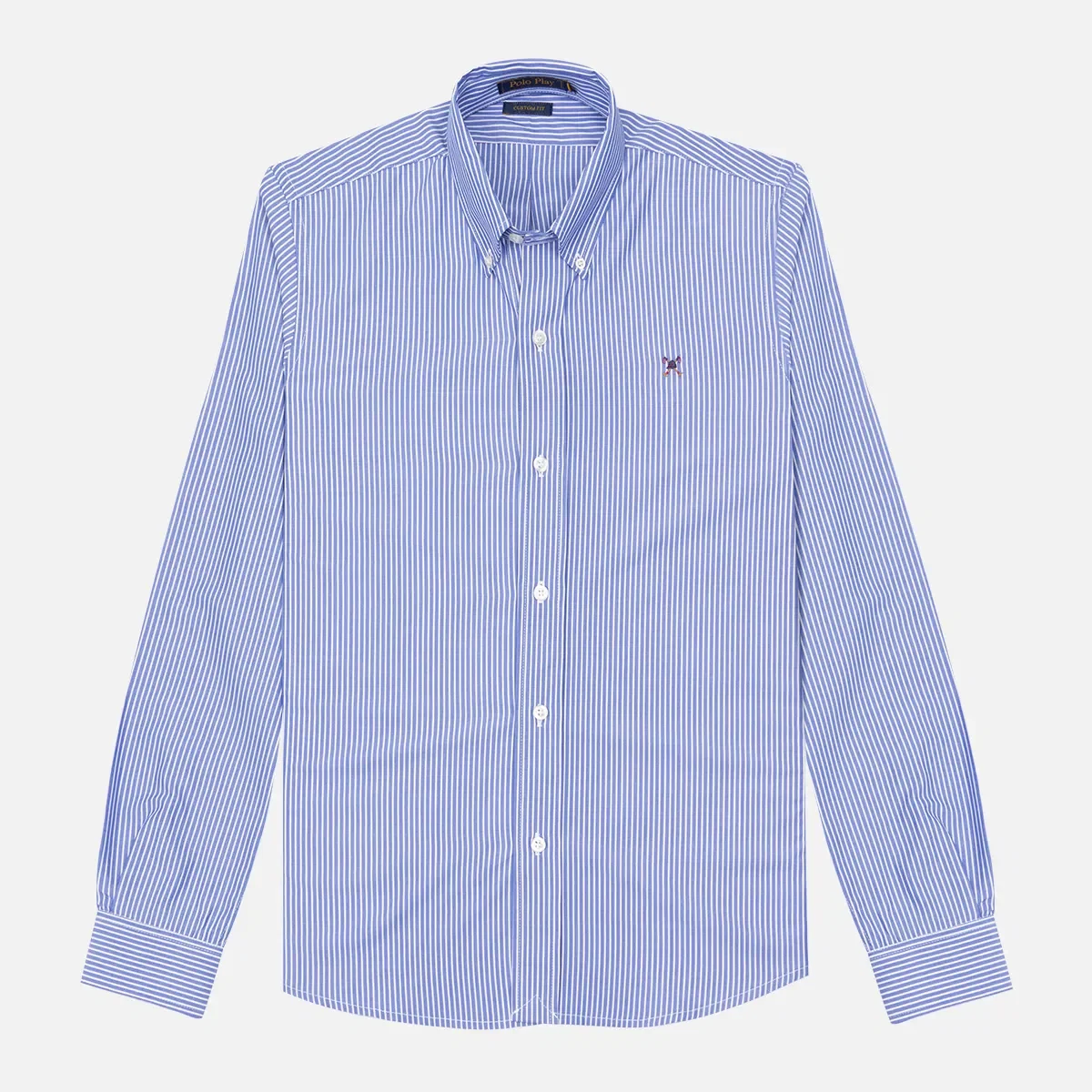 Camisa Custom Bambu Button-Down Listrado