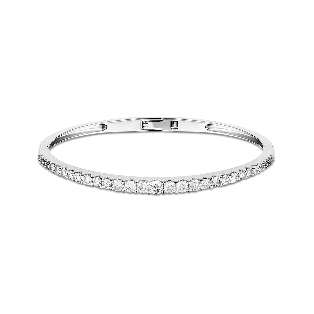 Pulseira Arpege em Ouro Branco 18k com Diamantes