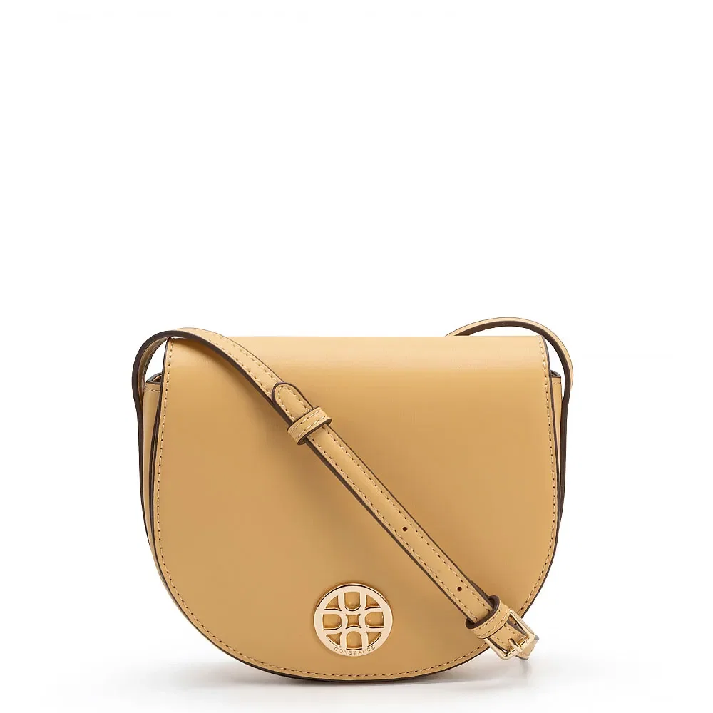 Bolsa Tiracolo Arredondada Amarela