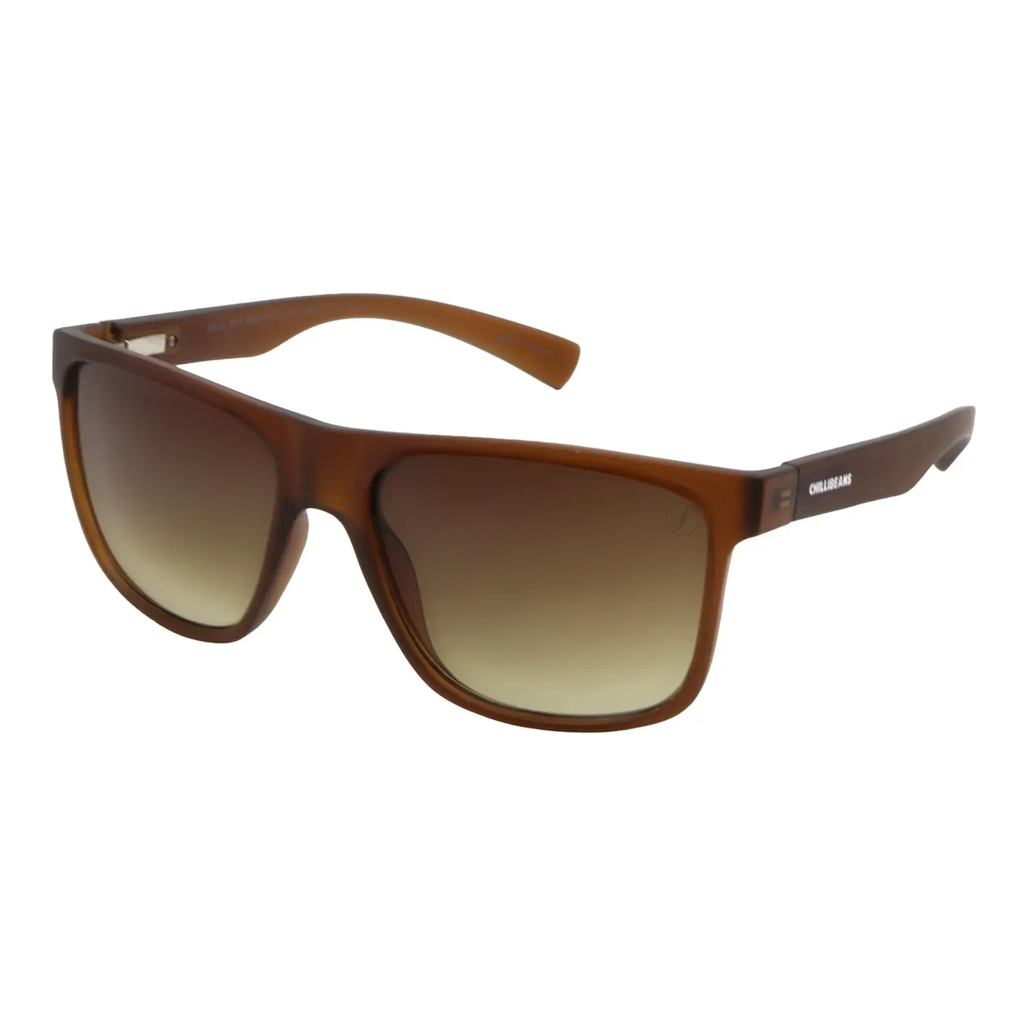 Óculos de Sol Masculino Chilli Beans Quadrado Degradê Marrom — imagem 1