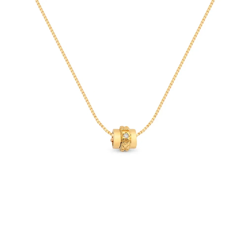 Pingente Mama em Ouro Amarelo 18k com Diamantes — imagem 1