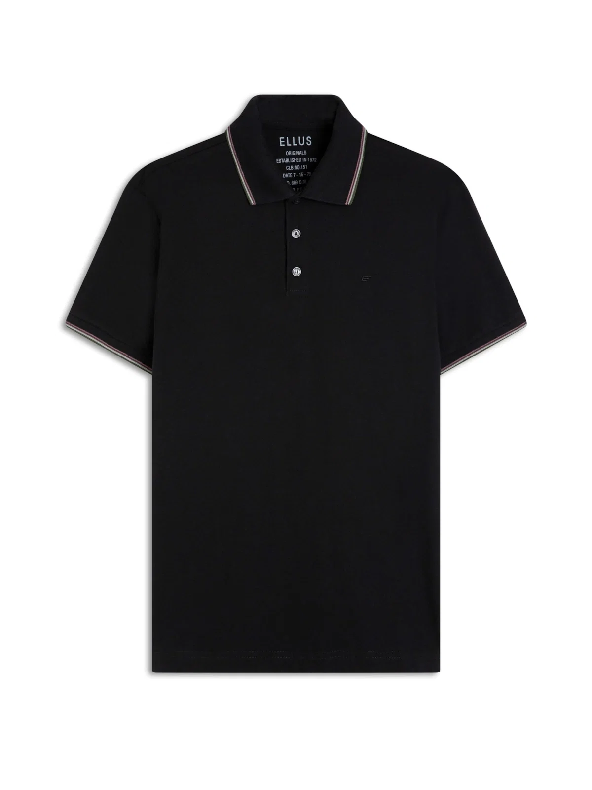 Polo Easa Frisos Classic Mc Preto