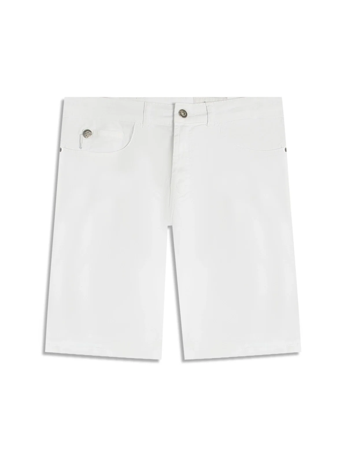 Bermuda Color Twill Power Long Branco