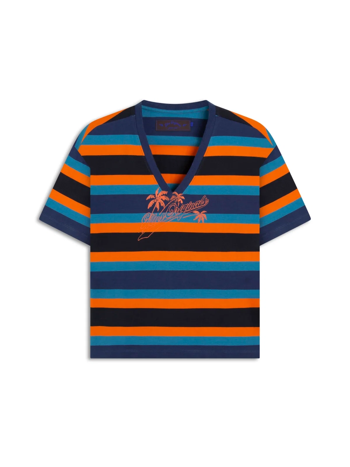 Cotton Strpd Mauna Ellus Originals Slee Dark Navy — imagem 1